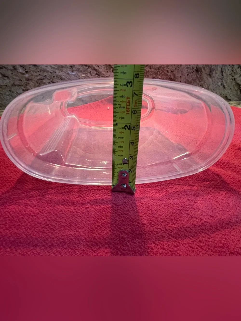Clear Plastic Food Storage Containers /  Blue Lids - Airtight Kitchen Organizer